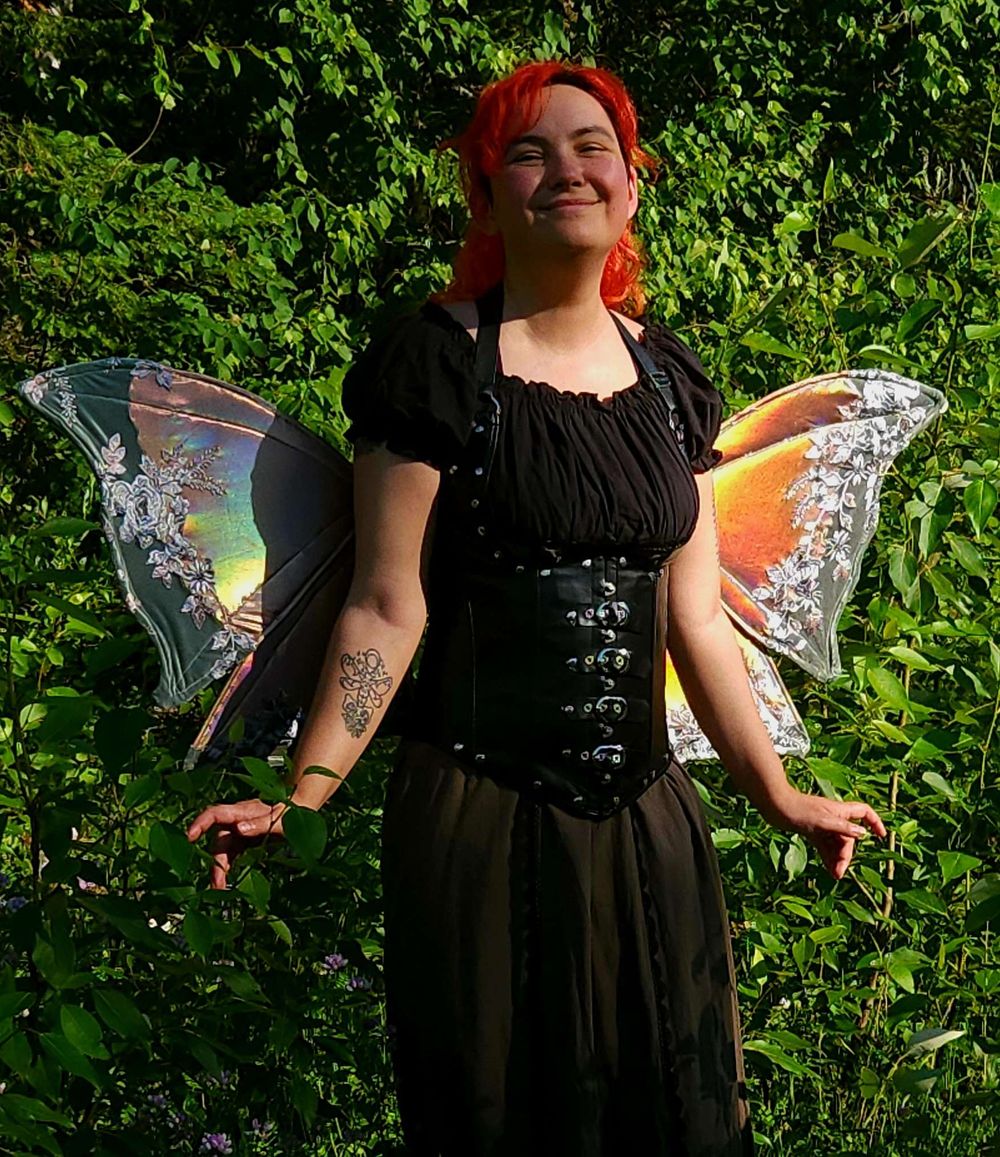 Fairy wings- Customizable Poseable Made to Order